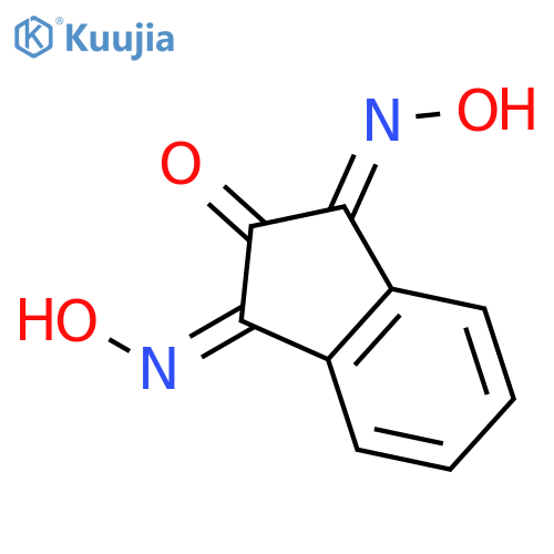 1H-INDENE-1,2,3-TRIONE, 1,3-DIOXIME structure