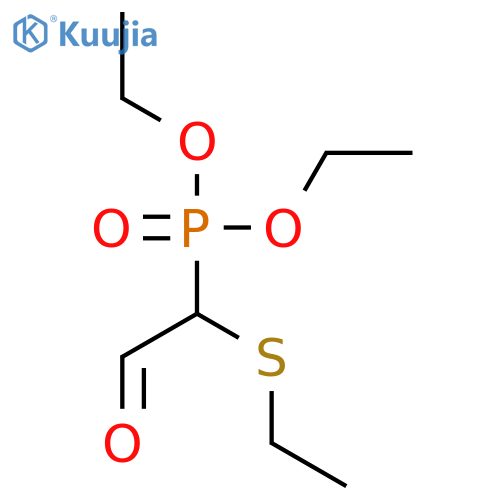 PHOSPHONIC ACID, [1-(ETHYLTHIO)-2-OXOETHYL]-, DIETHYL ESTER structure