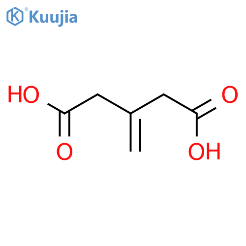 3-methylidenepentanedioic acid structure