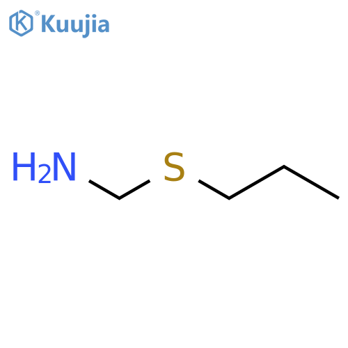 1-(Propylsulfanyl)methanamine structure
