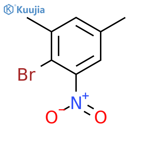 2-Bromo-1,5-dimethyl-3-nitrobenzene structure