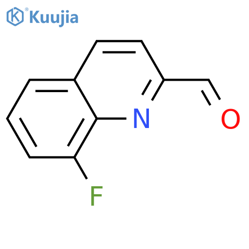 8-Fluoroquinoline-2-carbaldehyde structure