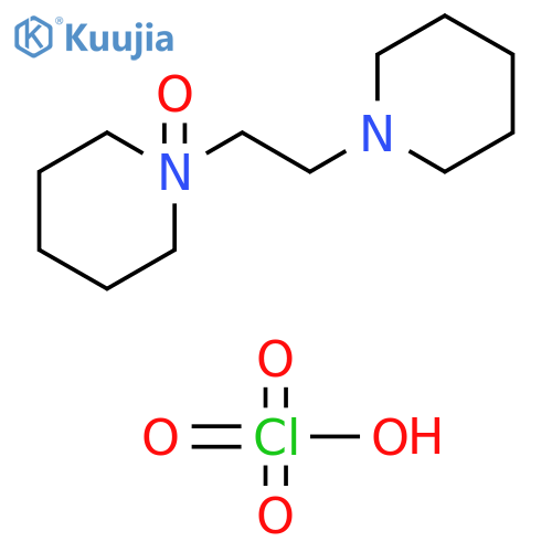 Piperidine, 1-[2-(1-piperidinyl)ethyl]-, 1-oxide, monoperchlorate, monohydrate (9CI) structure