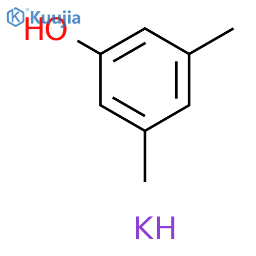 Phenol, 3,5-dimethyl-, potassium salt (1:1) structure