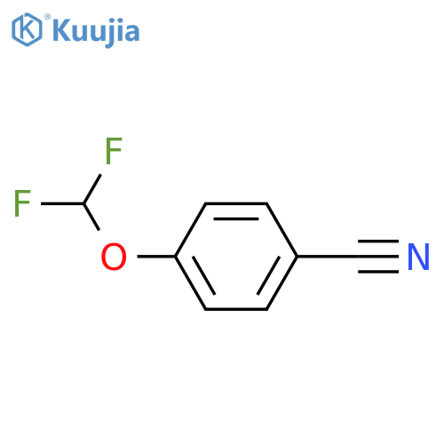 4-(Difluoromethoxy)benzonitrile structure