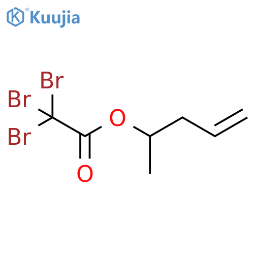 Acetic acid, tribromo-, 1-methyl-3-butenyl ester structure
