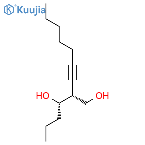 1,3-HEXANEDIOL, 2-(1-HEPTYNYL)-, (R*,S*)- structure