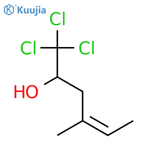 4-HEXEN-2-OL, 1,1,1-TRICHLORO-4-METHYL-, (Z)- structure