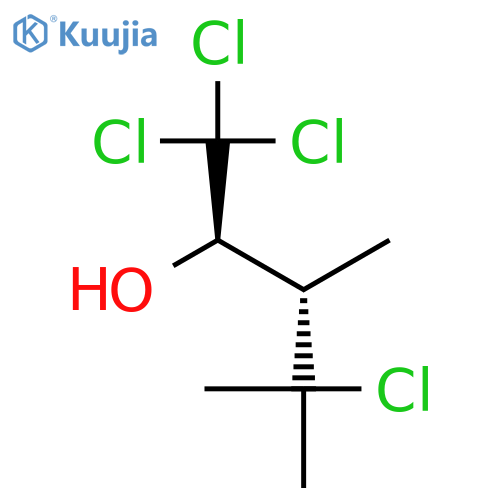 2-Pentanol, 1,1,1,4-tetrachloro-3,4-dimethyl-, (R*,S*)- structure