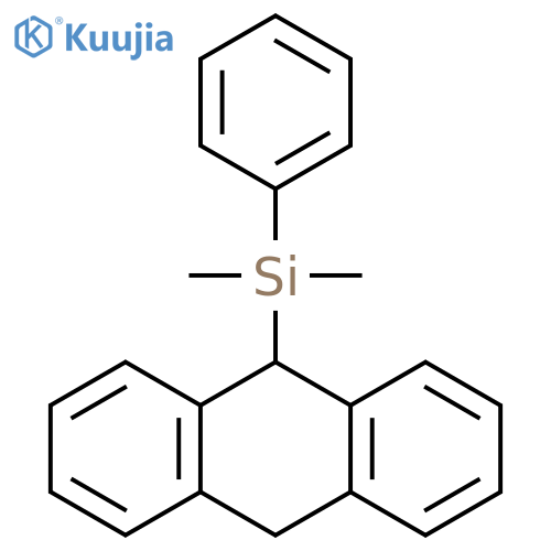 (9,10-Dihydroanthracen-9-yl)(dimethyl)phenylsilane structure