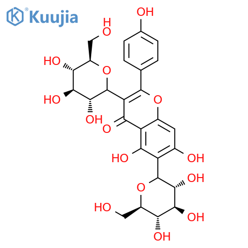 3,6-Diglucopyranosyl-4',5,7-trihydroxyflavone structure