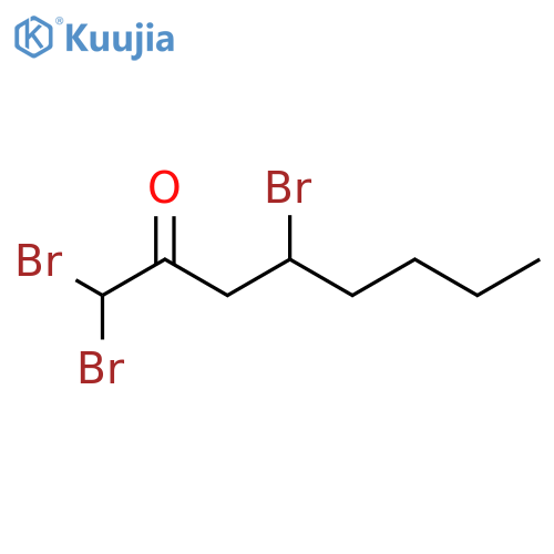 2-OCTANONE, 1,1,4-TRIBROMO- structure