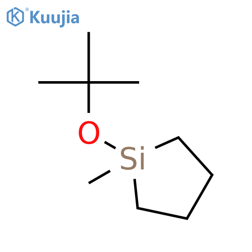SILACYCLOPENTANE, 1-(1,1-DIMETHYLETHOXY)-1-METHYL- structure