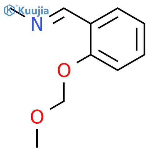 Methanamine, N-[[2-(methoxymethoxy)phenyl]methylene]- structure