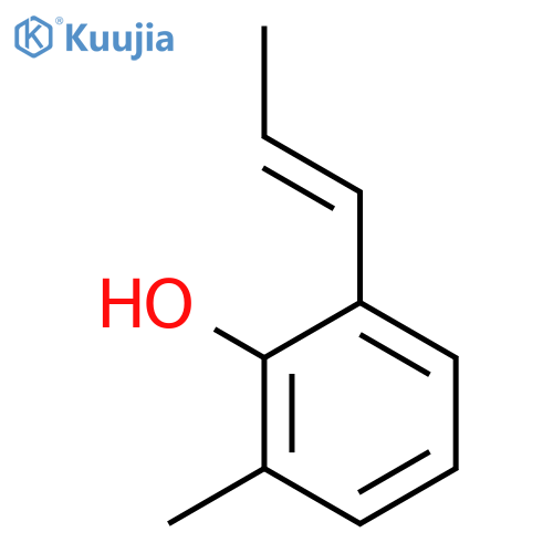 Phenol, 2-methyl-6-(1-propenyl)- structure