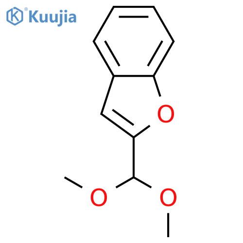 Benzofuran, 2-(dimethoxymethyl)- structure
