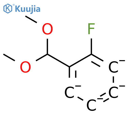 1-(Dimethoxymethyl)-2-fluorobenzene, alpha,alpha-Dimethoxy-2-fluorotoluene structure