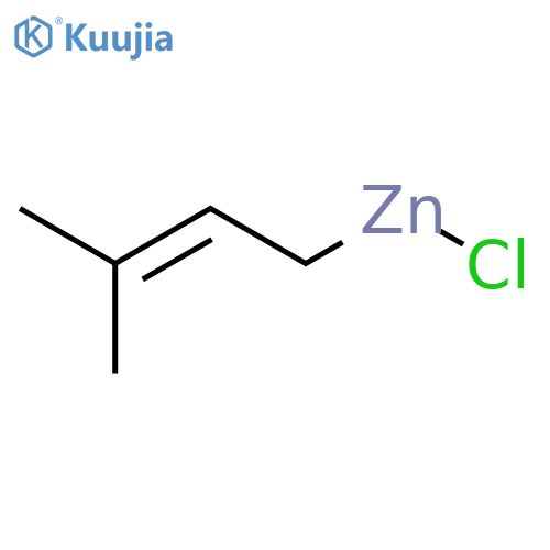 3-Methylbut-2-enylzinc chloride, 0.50 M in THF structure