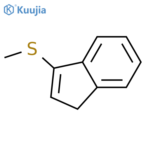 1H-Indene, 3-(methylthio)- structure