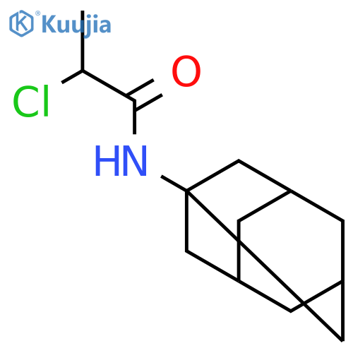 N-(Adamantan-1-yl)-2-chloropropanamide structure