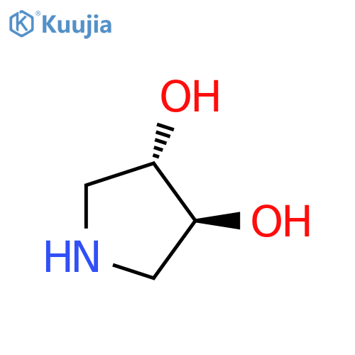 (3S,4S)-Pyrrolidine-3,4-diol structure