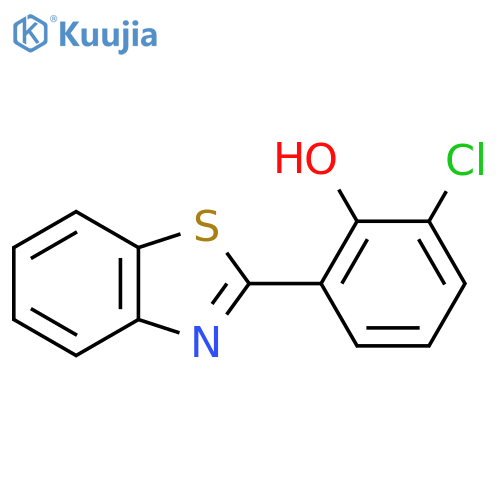 Phenol,2-(2-benzothiazolyl)-6-chloro- structure