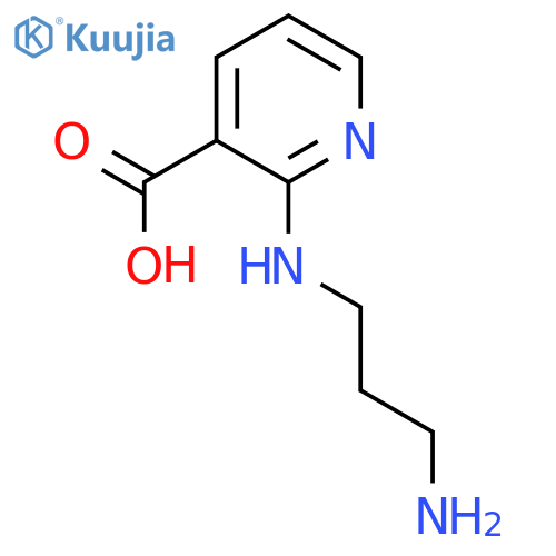 2-(3-AMINO-PROPYLAMINO)-NICOTINIC ACID structure