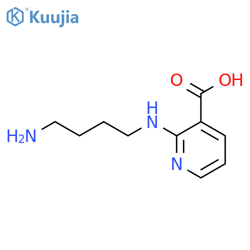 2-(4-AMINO-BUTYLAMINO)-NICOTINIC ACID structure