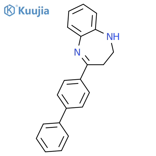 4-Biphenyl-4-yl-2,3-dihydro-1H-benzob1,4diazepine structure