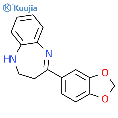 4-BENZO[1,3]DIOXOL-5-YL-2,3-DIHYDRO-1H-BENZO[B][1,4]DIAZEPINE structure