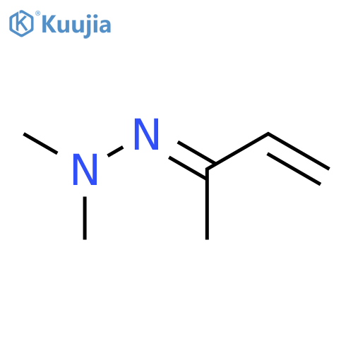 3-Buten-2-one, dimethylhydrazone structure