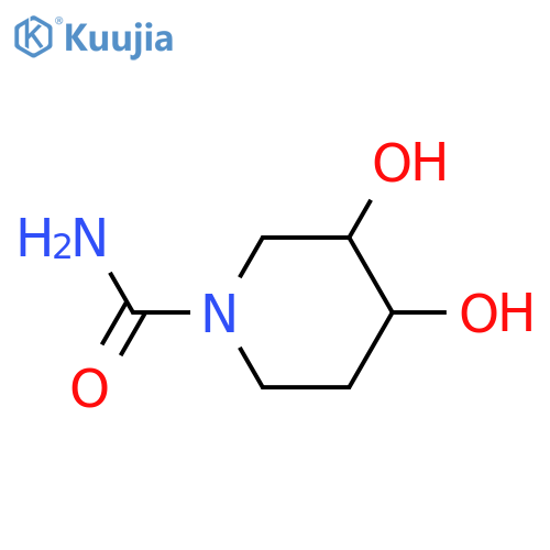 1-Piperidinecarboxamide,3,4-dihydroxy-(7CI) structure