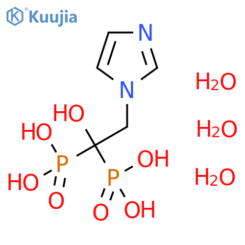 Zoledronic Acid Trihydrate structure