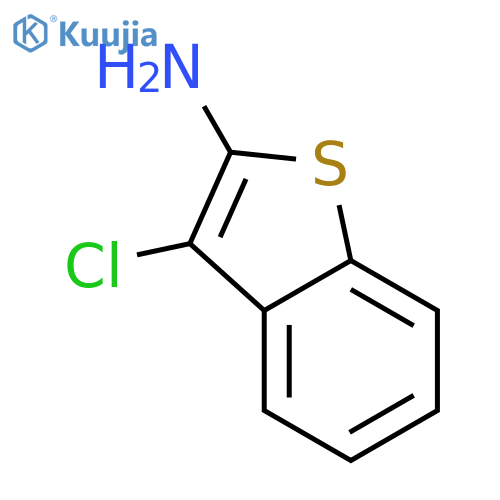 BENZO[B]THIOPHEN-2-AMINE, 3-CHLORO- structure