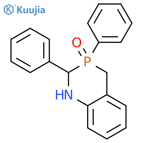 1,3-BENZAZAPHOSPHORINE, 1,2,3,4-TETRAHYDRO-2,3-DIPHENYL-, 3-OXIDE structure