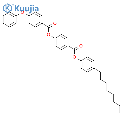 BENZOIC ACID, 4-PHENOXY-, 4-[(4-OCTYLPHENOXY)CARBONYL]PHENYL ESTER structure