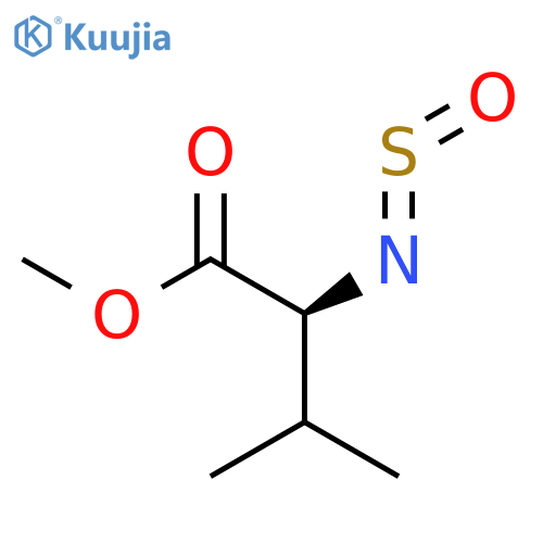 L-Valine, N-sulfinyl-, methyl ester structure