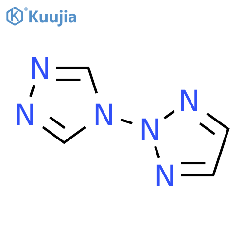 2H-1,2,3-Triazole, 2-(4H-1,2,4-triazol-4-yl)- structure