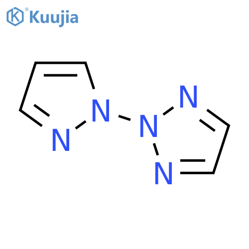 2H-1,2,3-Triazole, 2-(1H-pyrazol-1-yl)- structure