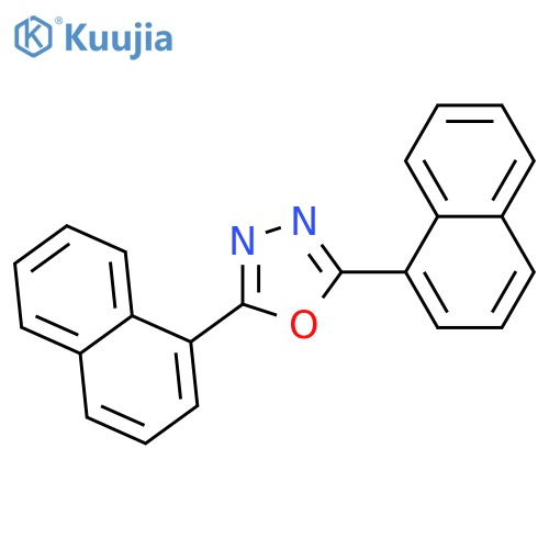 2,5-bis(1-Naphthyl)-1,3,4-oxadiazole structure