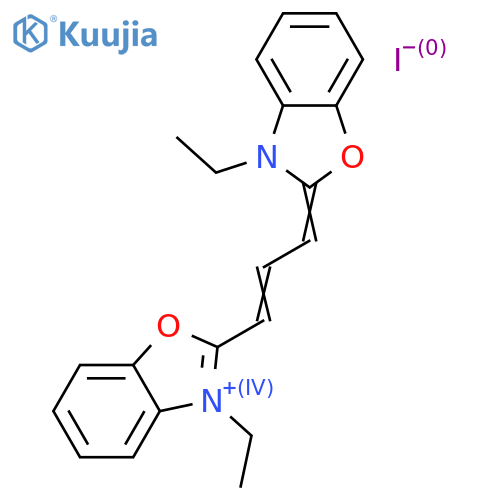3,3'-Diethyloxacarbocyanine iodide structure