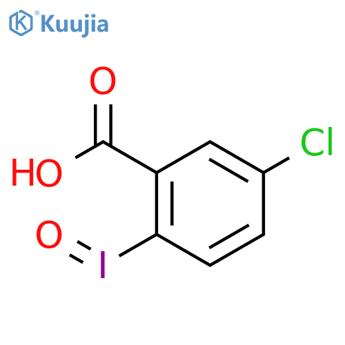 Benzoic acid, 5-chloro-2-iodosyl- structure