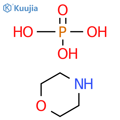 phosphoric acid, c10-16-alkyl esters, compds. with morpholine structure