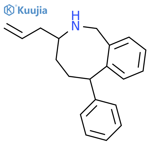 2-Benzazocine, 1,2,3,4,5,6-hexahydro-6-phenyl-3-(2-propenyl)- structure
