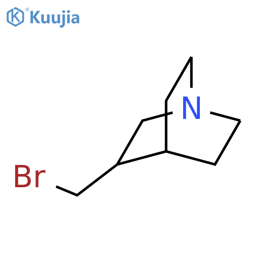 1-Azabicyclo[2.2.2]octane, 3-(bromomethyl)- structure