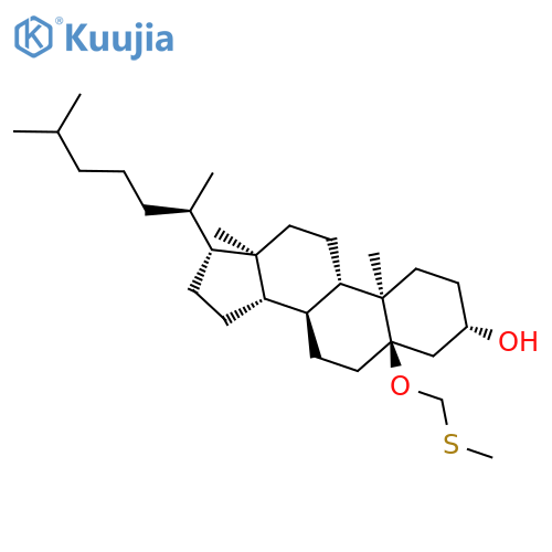 Cholestan-3-ol, 5-[(methylthio)methoxy]-, (3b,5a)- structure
