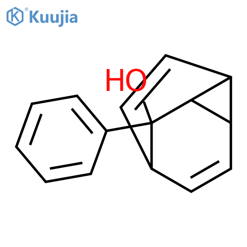 Tricyclo[3.3.1.02,8]nona-3,6-dien-9-ol, 9-phenyl- structure