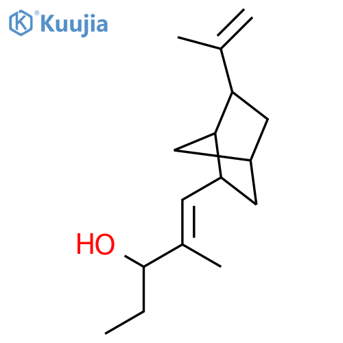 1-PENTEN-3-OL, 2-METHYL-1-[6-(1-METHYLETHENYL)BICYCLO[2.2.1]HEPT-2-YL]- structure