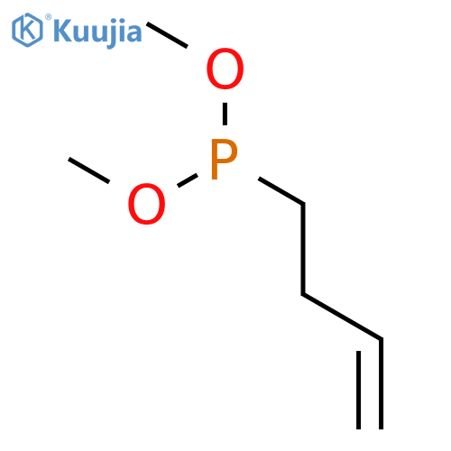 Phosphonous acid, 3-butenyl-, dimethyl ester structure