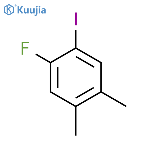 1,2-Dimethyl-4-fluoro-5-iodobenzene structure
